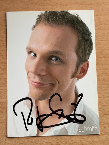 Ralf schmitz autogrammkarte - ralf,