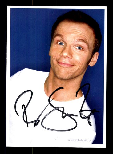 Ralf schmitz autogrammkarte - ralf,