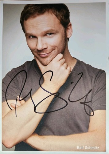 Ralf schmitz autogrammkarte - ralf,
