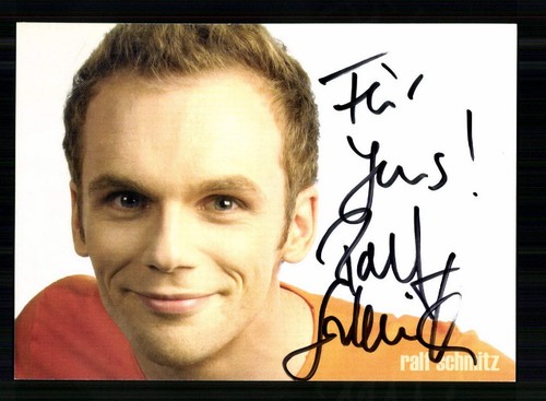 Ralf schmitz autogrammkarte - schmitz,